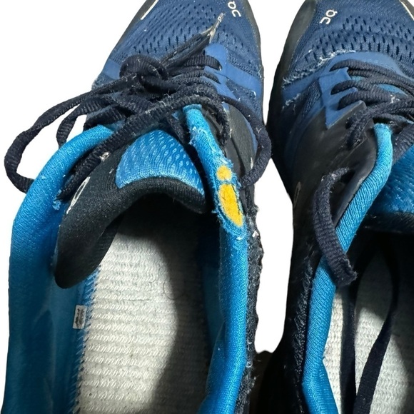 On Cloudace Running Shoes Men’s Navy Blue Running Shoes Size 9.5 Damaged See Pic - Picture 8 of 13